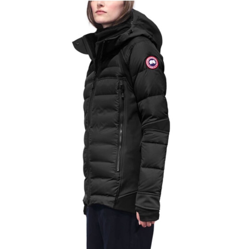 NWT CANADA GOOSE ladies hybridge Sutton coat sz Medium Black